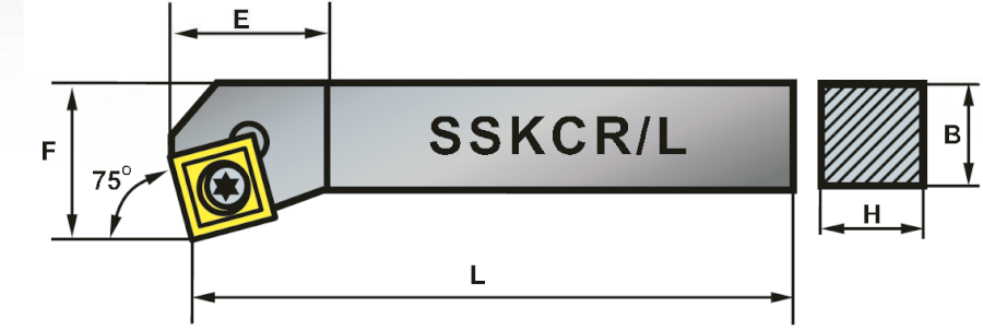 SSKCR 0808-06 soustružnický držák